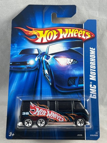 Hot wheels gmc motorhome black - wheels,