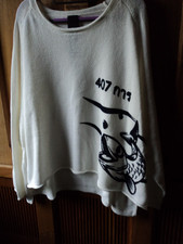 RUNDHOLZ OVERSIZED PRINT KNIT JUMPER  COTTON/LINEN MIX SIZE M/L/XL BNWT