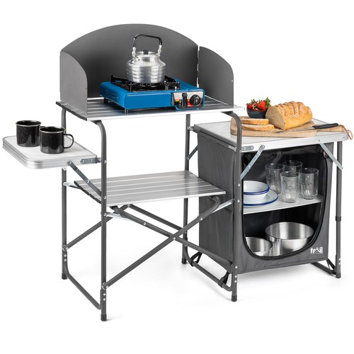 Trail camping kitchen stand - camping,