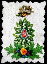 Victorian Embossed Greeting