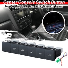 Lower Centre Console Cubby Hole Switch panel For VW Golf Jetta MK5 MK6 Scirocco