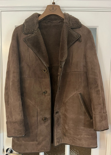 Mens hea tona sheepskin coat - mens,