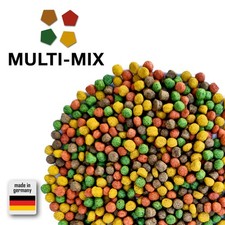 Koifutter 5kg 6mm *4 Varieties Multi Mix* Spirulina Astaxanthin Wheat Germs