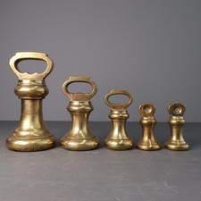 Victorian Set of Brass Bell