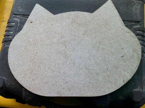 Corian cat door - corian,