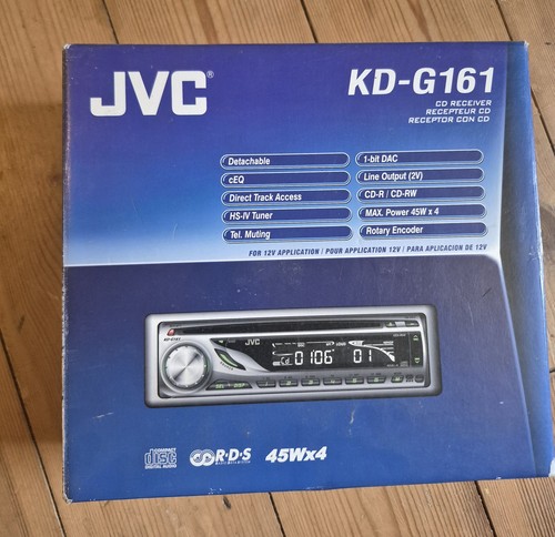 Jvc g161 car - kd-g161-,