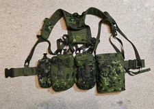 Danish Army m84 flecktarn Webbing Carrying System With Various Pouches