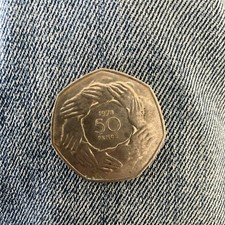 1973 50P Fifty Pence Old Style
