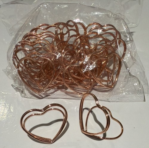 Pack rose gold heart table - rose,