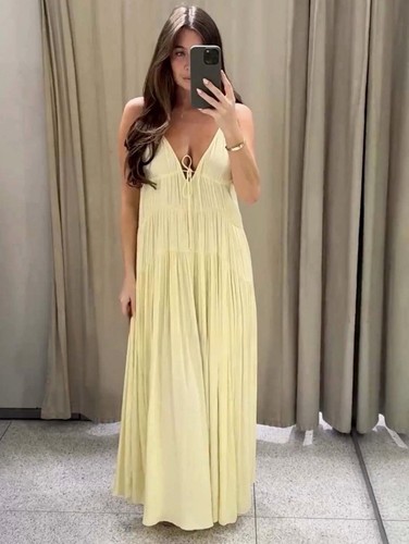 Zara relaxed fit long - fit, gathered