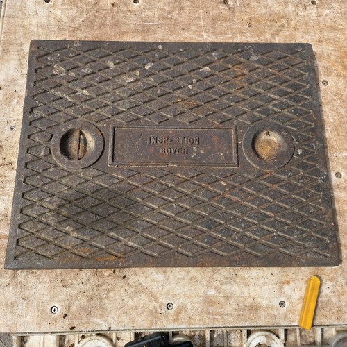 Cast iron manhole cover - cast,