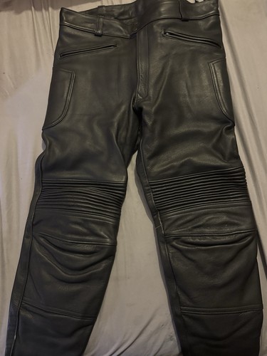 Black leathers leather - black,