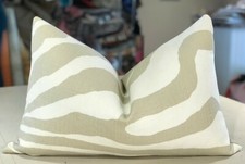 ONE SCALAMANDRE SAHARA "ZEBRA"