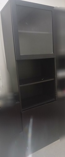 Black freestanding display - black,