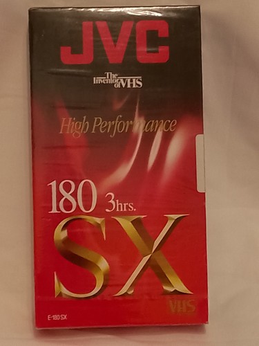 Jvc vhs video cassette tape - vhs,