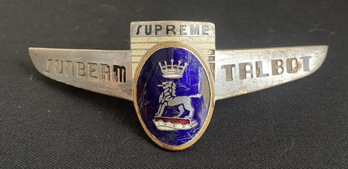 Sunbeam talbot supreme - talbot, vintage