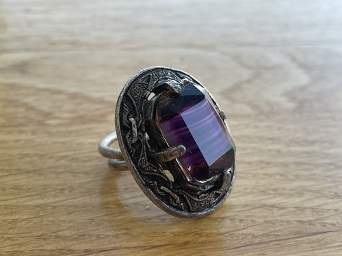 Vintage miracle faux amethyst - vintage,