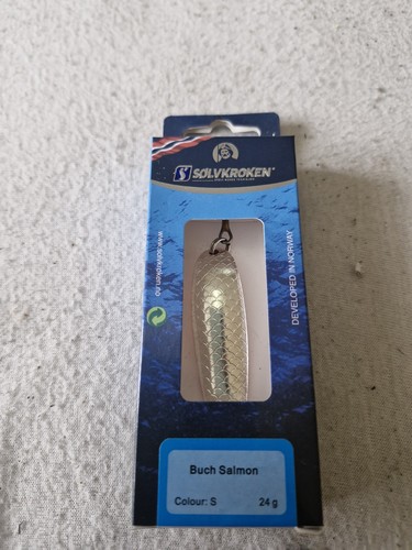 Solvkroken buch salmon spoon - solvkroken,