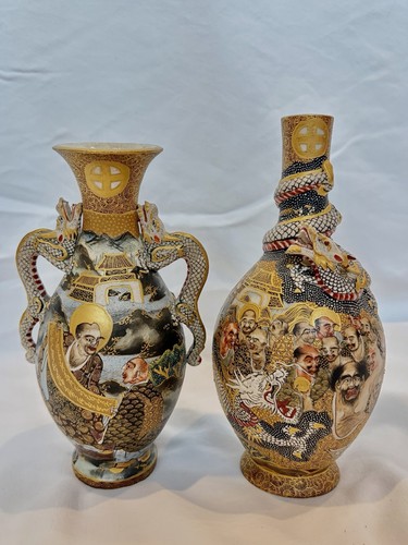 Pair antique meiji - meiji, japanese