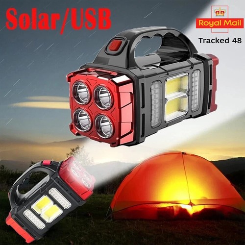 Solar rechargeable led usb - solar,