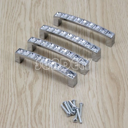 Crystal glass door cabinet - glass,
