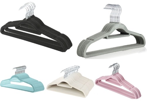 Heavy duty velvet hangers - duty,