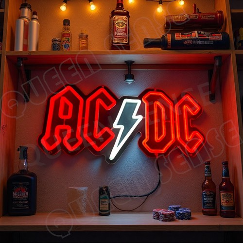 Dc acdc led neon - 16"x8", ac