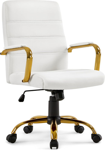 Mid back leather - pu, swivel