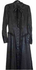 SAlE!  Rare LipService ‘Blacklist’ Label Victorian Satin Damask Dress Coat