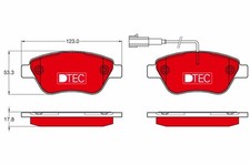 GDB1654DTE BRAKE PAD SET, DISC