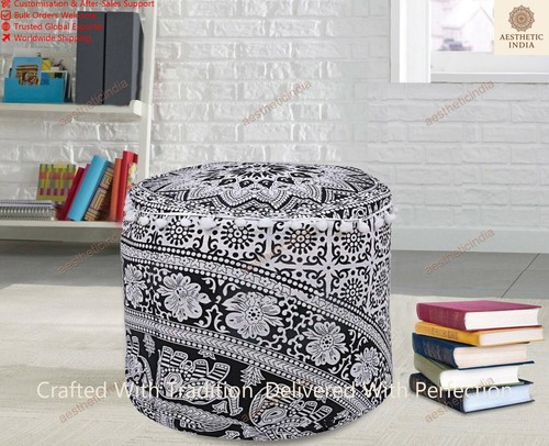 Indian mandala ottoman - 22,
