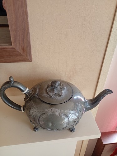 Antique silver plated - ,