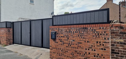 Composite driveway fold - composite,