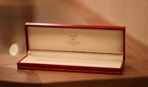 Cartier red pen box case - pen,