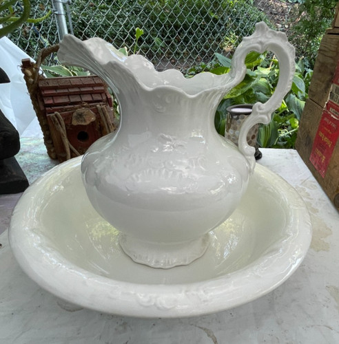 Antique homer laughlin large - antique,