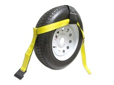 Tow Dolly Wheel Basket Straps