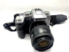 Sony Alpha A100 Digital SLR Camera & Minolta AF Zoom 35-70mm 1:3.5-4.5 Lens-Used