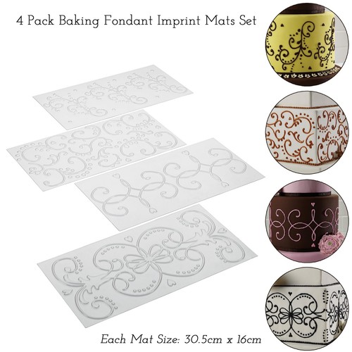 Piece fondant imprint mat - fondant,