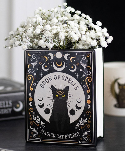 Black cat magick book - black,