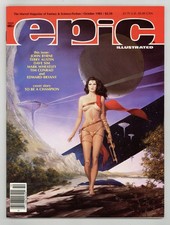 Epic Illustrated #32 FN/VF 7.0 1985