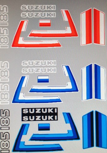 Suzuki ts185 ts185er - ts185, set
