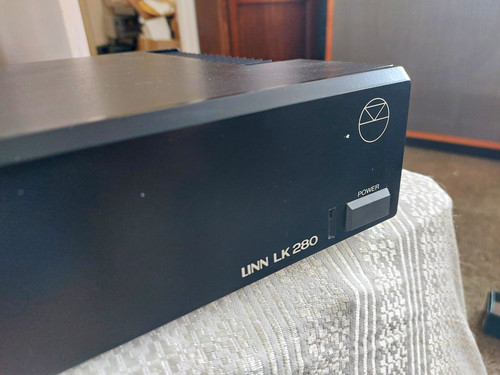 Linn 280 black stereo power - black,