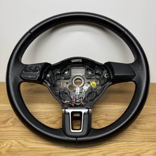Polo leather steering wheel - polo,