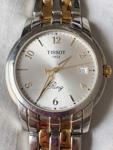 Tissot 1853 ring two tone - 1853,