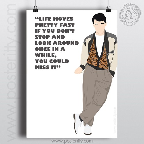 Ferris bueller minimalist - ferris,