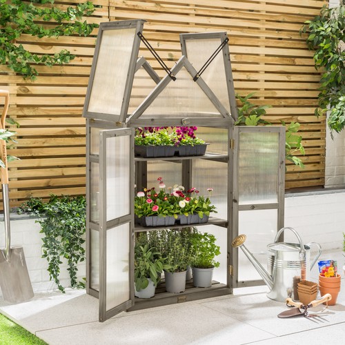 Cold frame garden - cold, greenhouse
