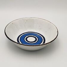 RARE HTF Midwinter Stonehenge MOON Blue 8-3/4” Vegetable Serving Bowl Vintage