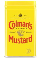 Colman England Mustard Powder 454g - New & Sealed Tin - Free Postage
