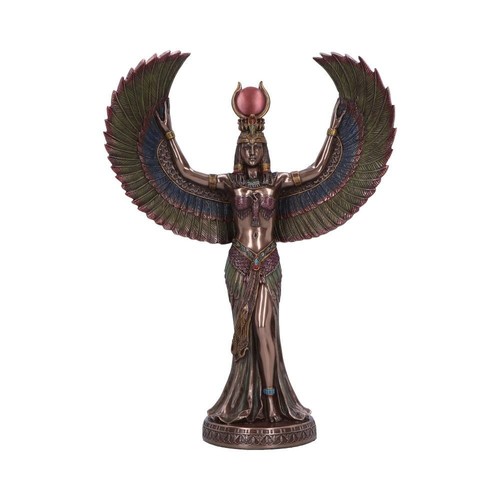 Egyptian isis with open wings - egyptian,