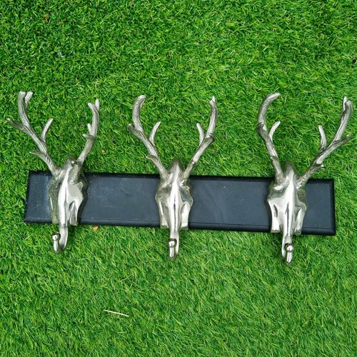 Stag head coat hook - coat,